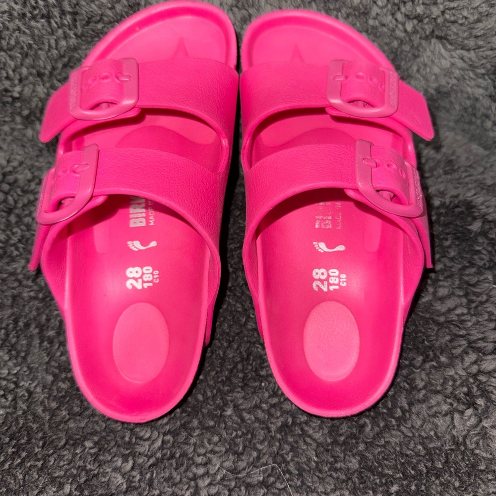 Birkenstock Kids Bright Pink Sandals